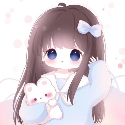 可爱萌Q版女生专属卡通头像118张