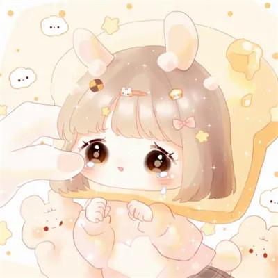 可爱萌Q版女生专属卡通头像118张