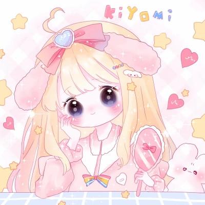 可爱萌Q版女生专属卡通头像118张