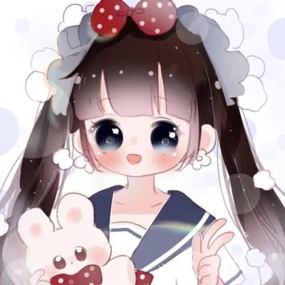 可爱萌Q版女生专属卡通头像118张