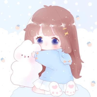 可爱萌Q版女生专属卡通头像118张