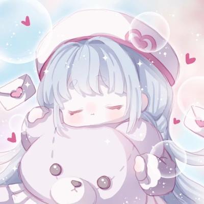 可爱萌Q版女生专属卡通头像118张