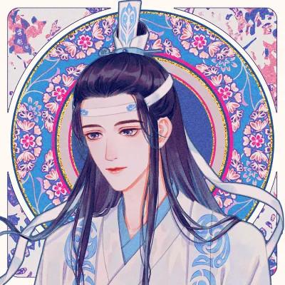 魔道祖师天官赐福古风手绘头像图片