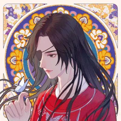 魔道祖师天官赐福古风手绘头像图片