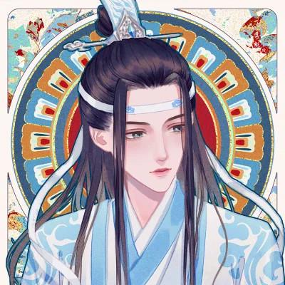 魔道祖师天官赐福古风手绘头像图片