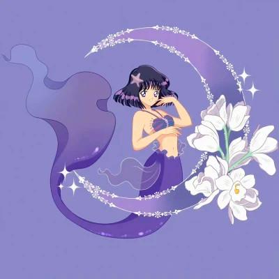 美少女战士变身美人鱼头像图片