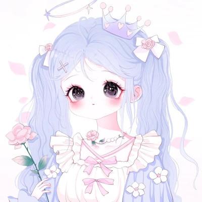 少女可爱梦幻仙气头像60张