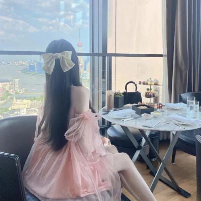唯美微信头像女背影清新