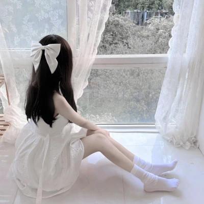 唯美微信头像女背影清新