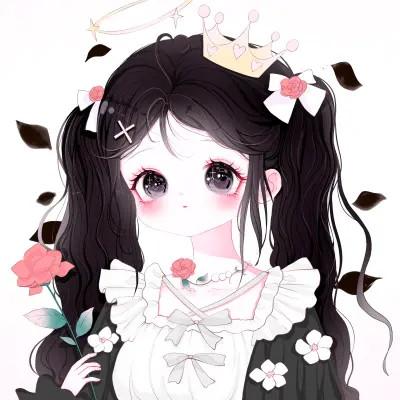少女可爱梦幻仙气头像60张