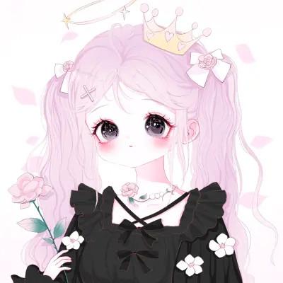 少女可爱梦幻仙气头像60张