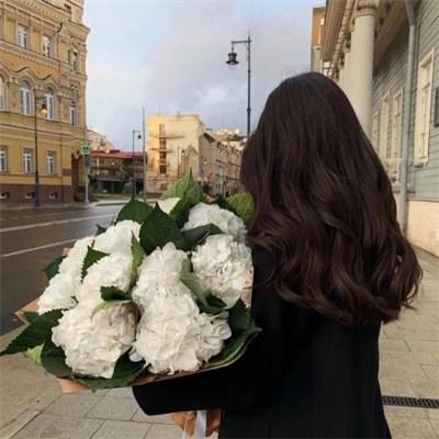 微信头像高清鲜花图片女