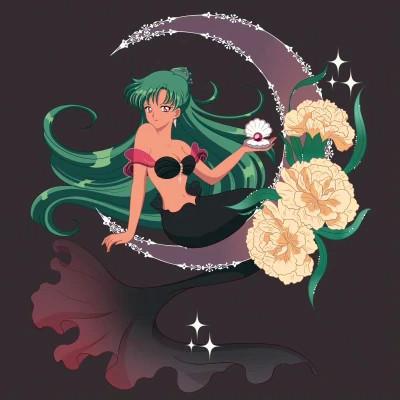 美少女战士变身美人鱼头像图片