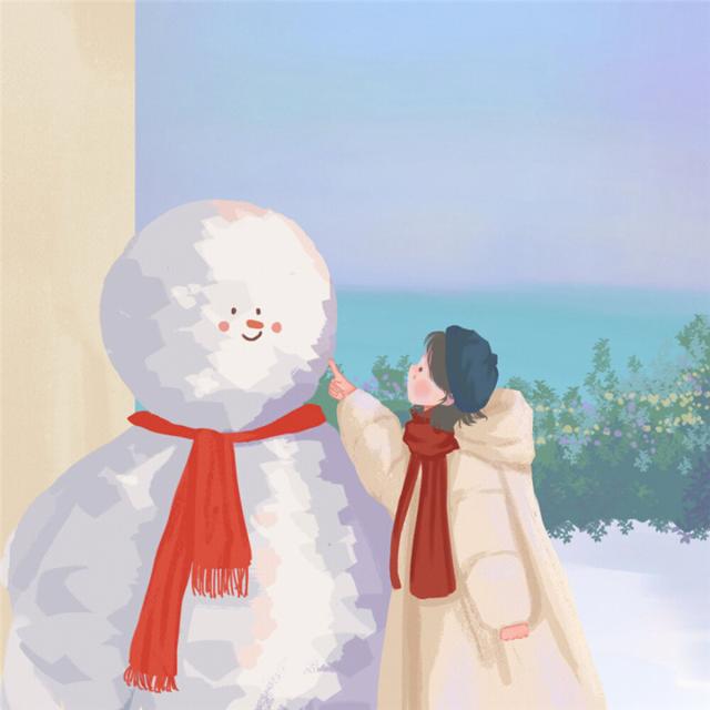 唯美清新治愈系女生头像插画图片 治愈心灵