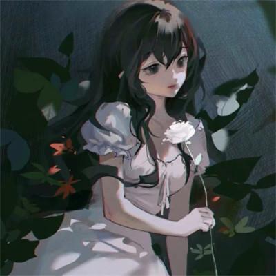 女生头像又仙又丧动漫图片