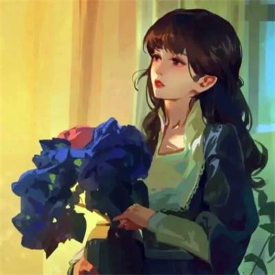 女生头像又仙又丧动漫图片