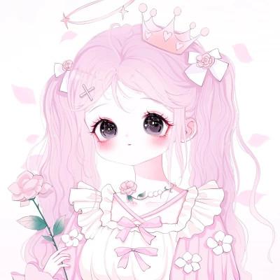 少女可爱梦幻仙气头像60张