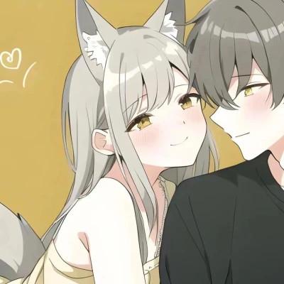 小众好看的动漫情侣头像图片16组