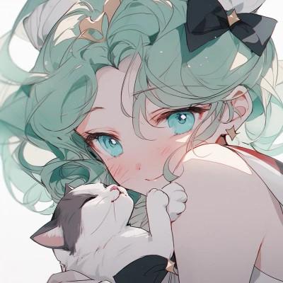 ai头像女生微信高清图片32张，让人眼前一亮