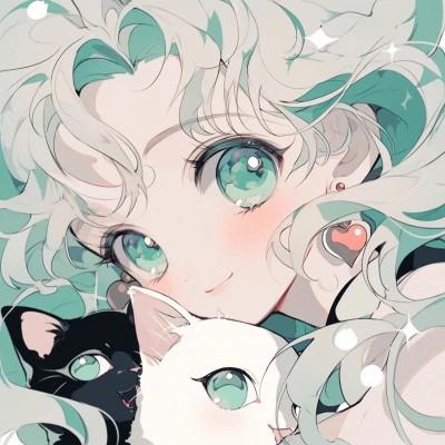 ai头像女生微信高清图片32张，让人眼前一亮