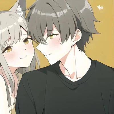 小众好看的动漫情侣头像图片16组