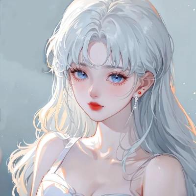 ai头像女生微信高清图片32张，让人眼前一亮