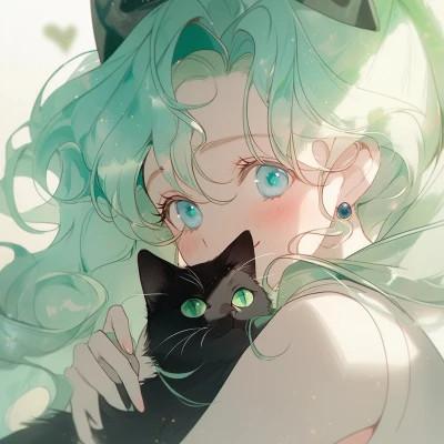 ai头像女生微信高清图片32张，让人眼前一亮