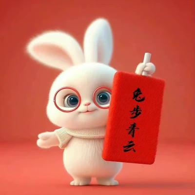 本命年兔女款爆款2023头像