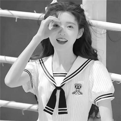 微信高清黑白女生头像100张