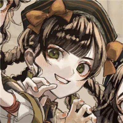 女生四人团头动漫图片