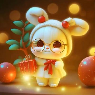 本命年兔女款爆款2023头像