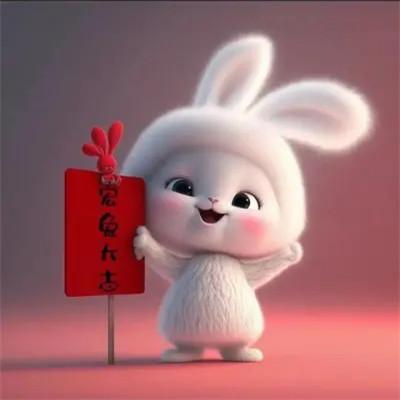 本命年兔女款爆款2023头像