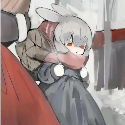 女生四人团头动漫图片