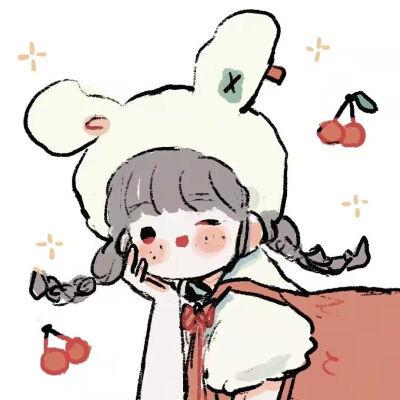 女生四人团头动漫图片