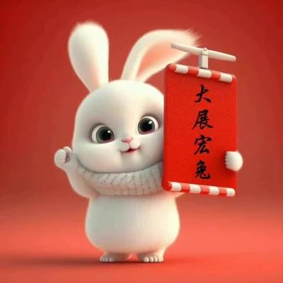 本命年兔女款爆款2023头像