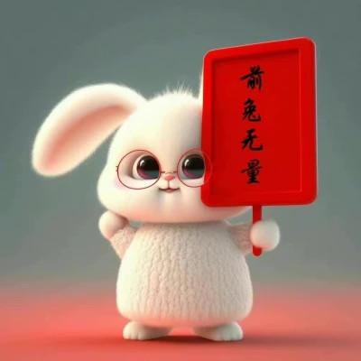本命年兔女款爆款2023头像