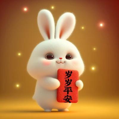 本命年兔女款爆款2023头像