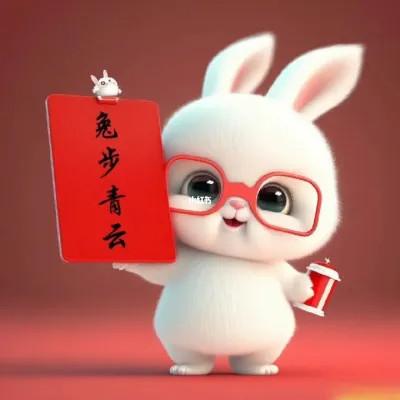 本命年兔女款爆款2023头像