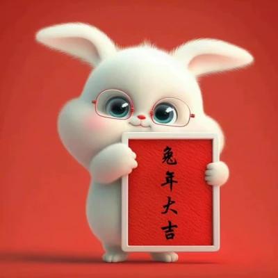 本命年兔女款爆款2023头像