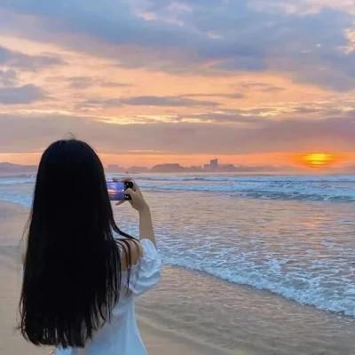 女潮流不露脸微信头像