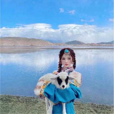 野外头像女 高清唯美的头像女风景大自然图片