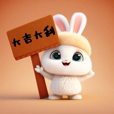 本命年兔女款爆款2023头像