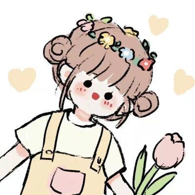 女生四人团头动漫图片
