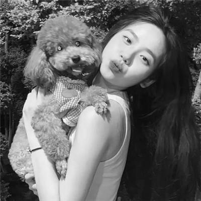微信高清黑白女生头像100张