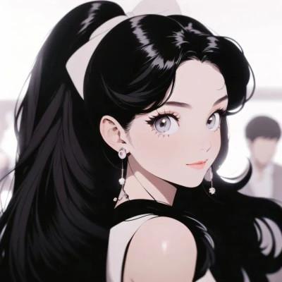 适合长期不换的头像动漫女，超级好看！