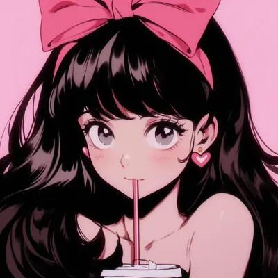 适合长期不换的头像动漫女，超级好看！