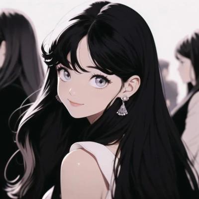 适合长期不换的头像动漫女，超级好看！