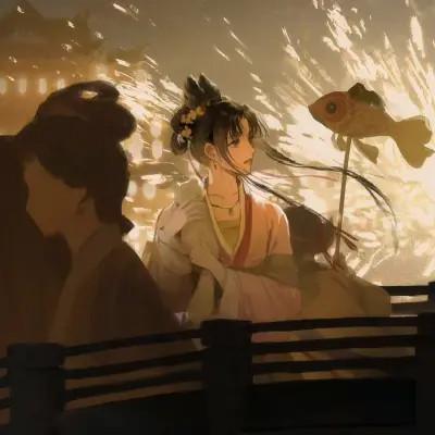 114张看了就想换的动漫情侣头像