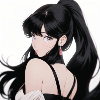 适合长期不换的头像动漫女，超级好看！