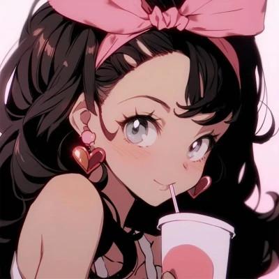 适合长期不换的头像动漫女，超级好看！